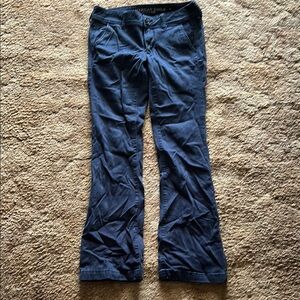 American Eagle Outfitters Blue Kick Boot Pants